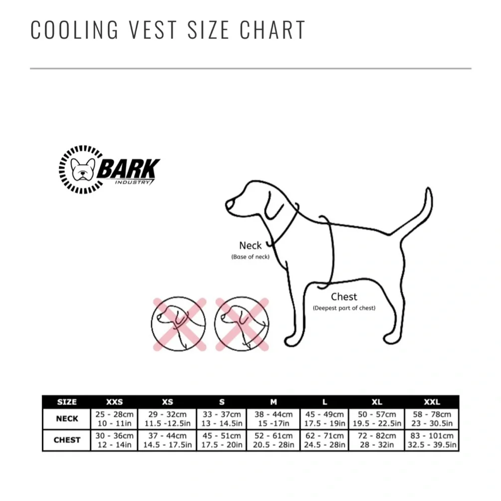 True Love Cooling Vest for Dogs, size M, NWOT